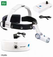 LED hoofdlamp H-800 met accu voor hoofdband en gordel, oplaa