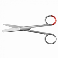Chirurgische schaar recht spits/stomp 12,5 cm disposable (20