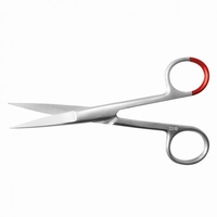 Chirurgische schaar recht spits/spits 12,5 cm disposable (20