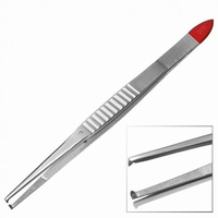 Chirurgisch pincet 1 x 2 tanden 15 cm disposable (20)