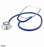 Double stethoscoop, blauw