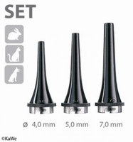 Veterinair oortrechterset rond 4 mm  5 mm  7 mm