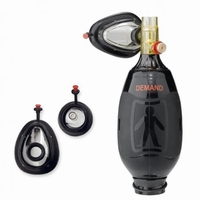 Combibag beademingsballon met transparante maskers nr.1, nr.