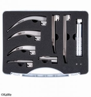 laryngoscoop-set volwassenen + pediatrisch