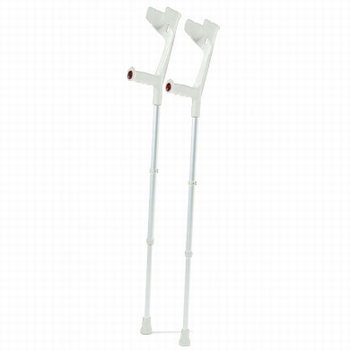 Elleboogkrukken, lichtgrijs